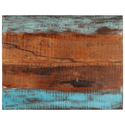Table Top | Multicolour | Solid reclaimed wood | 70x90 cm | Durable