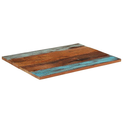 Table Top | Multicolour | Solid reclaimed wood | 70x90 cm | Durable
