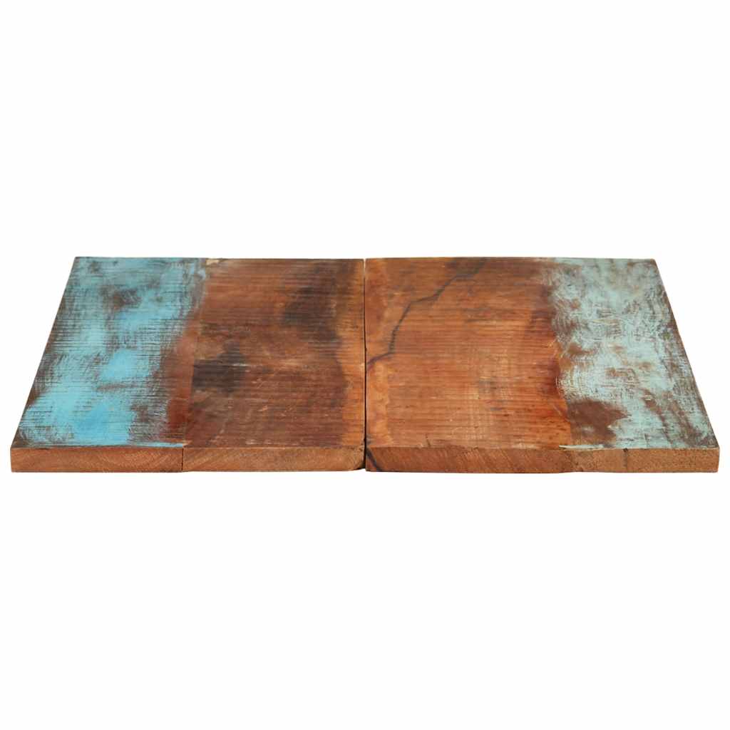 Table Top | Multicolour | Solid reclaimed wood | 70x90 cm | Durable