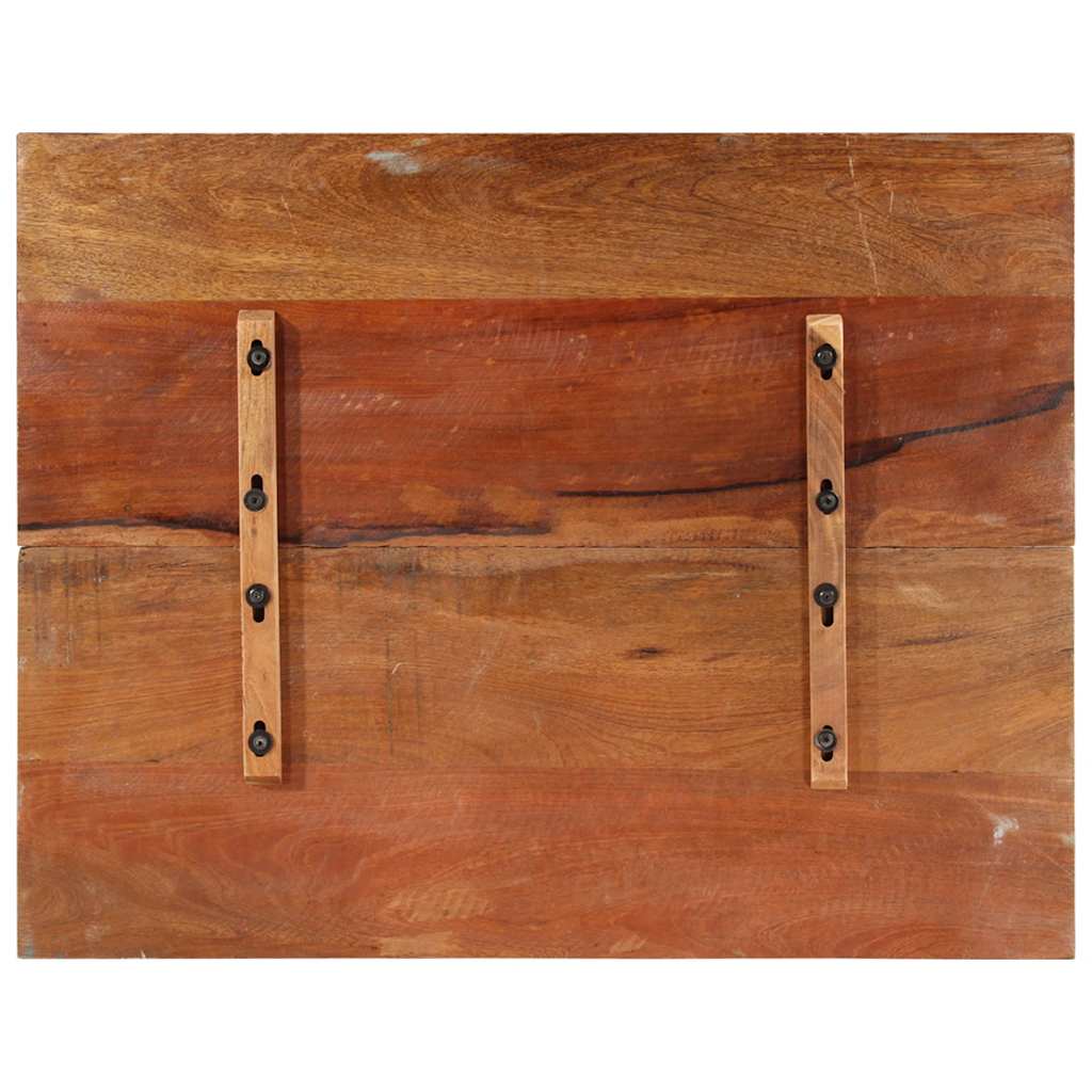 Table Top | Multicolour | Solid reclaimed wood | 70x90 cm | Durable