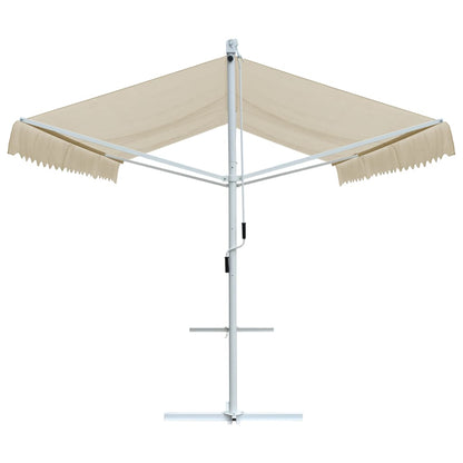 Free Standing Awning 500x300 cm Cream