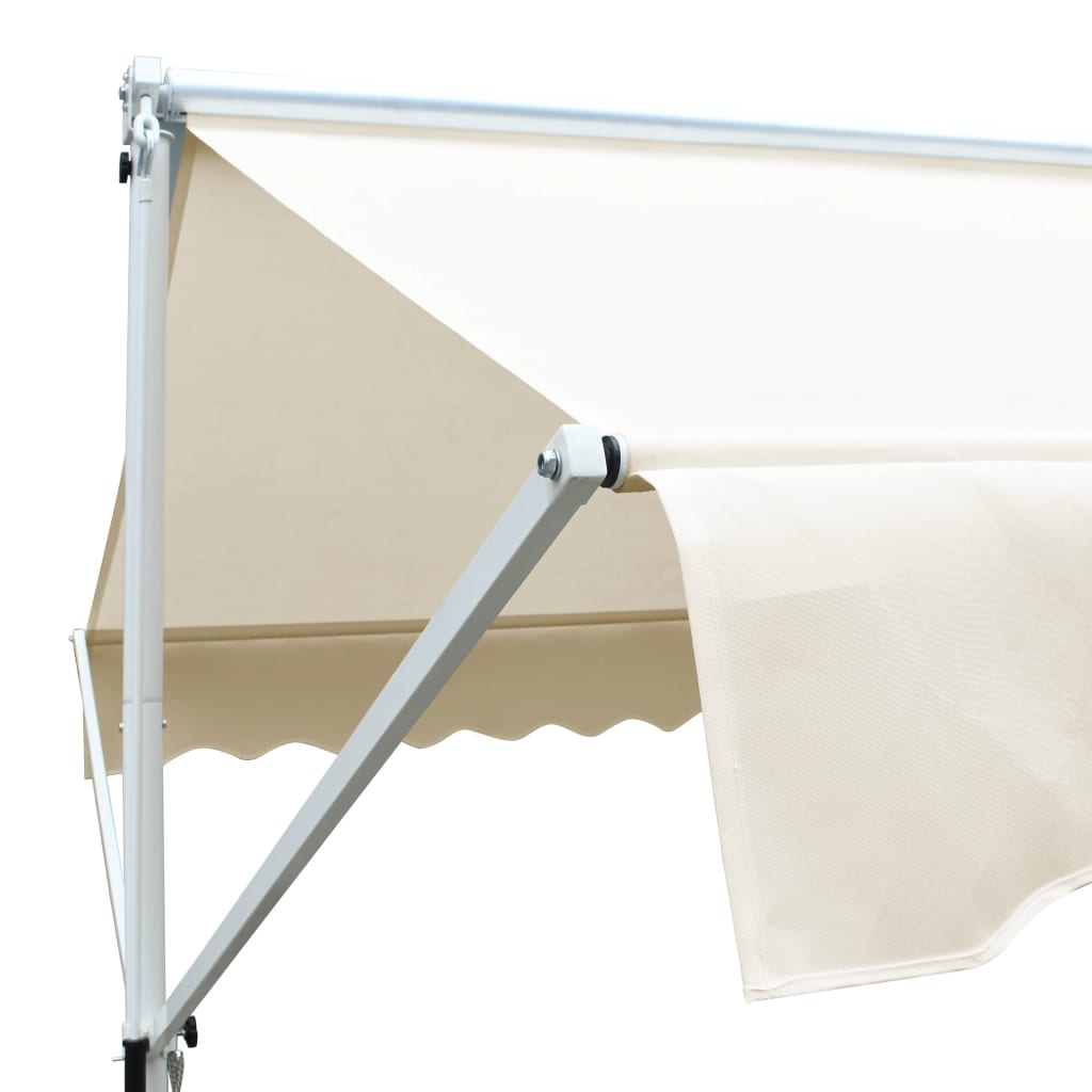 Free Standing Awning 500x300 cm Cream