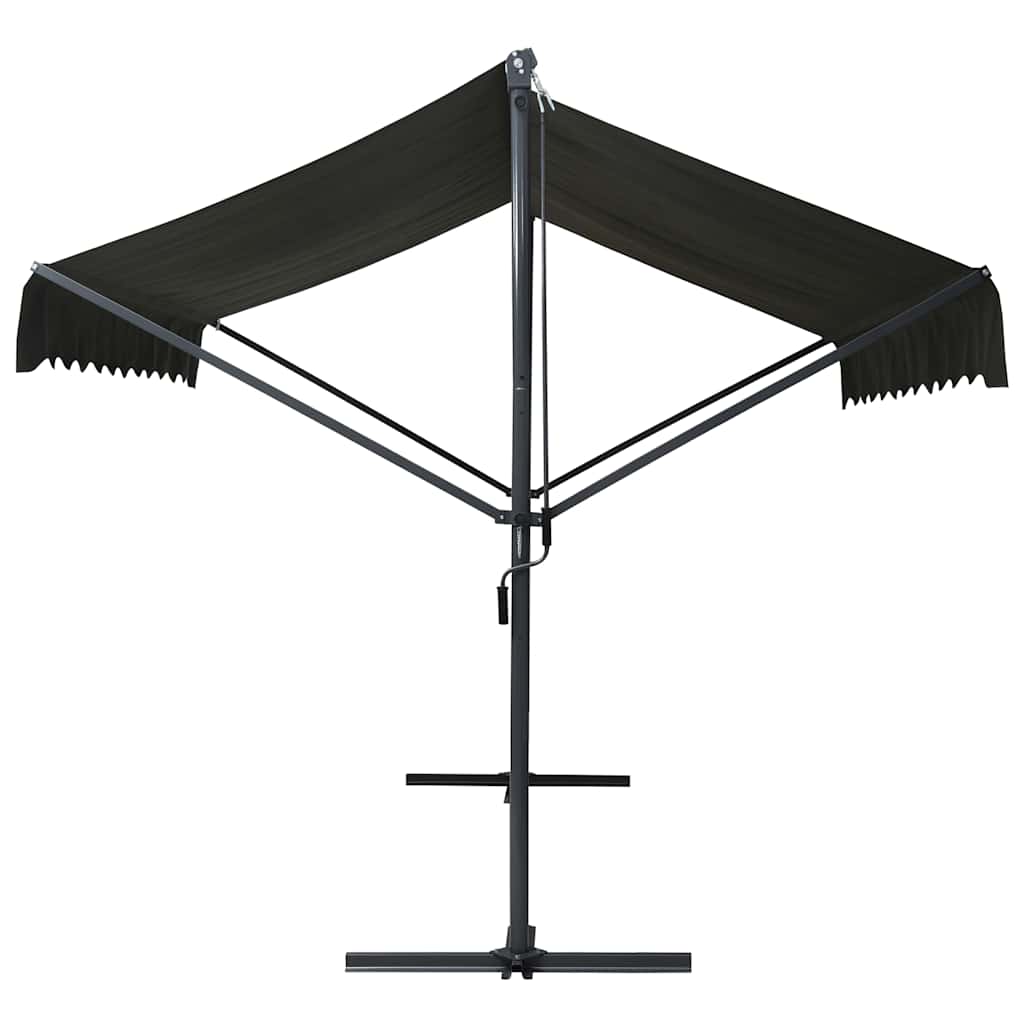 145888 vidaXL Free Standing Awning 600x300 cm Anthracite