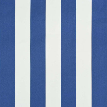 Retractable Awning 100x150 cm Blue and White