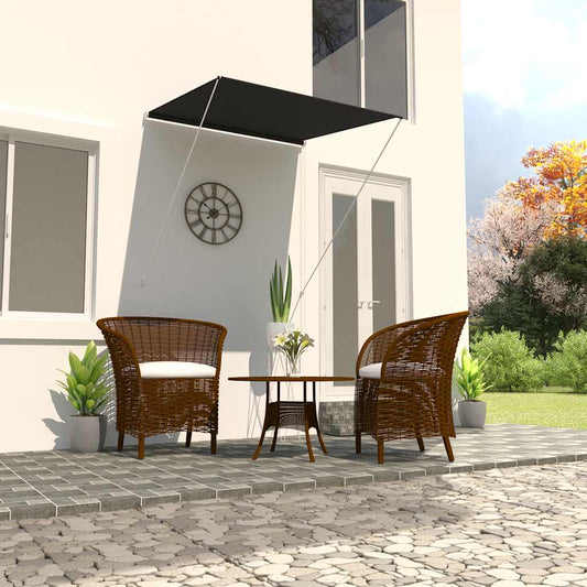Retractable Awning 100x150 cm Anthracite