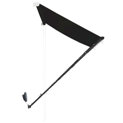Retractable Awning with LED 300x150 cm Anthracite