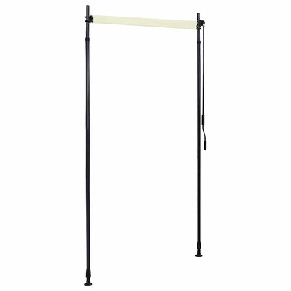 Outdoor Roller Blind 100x270 cm Cream