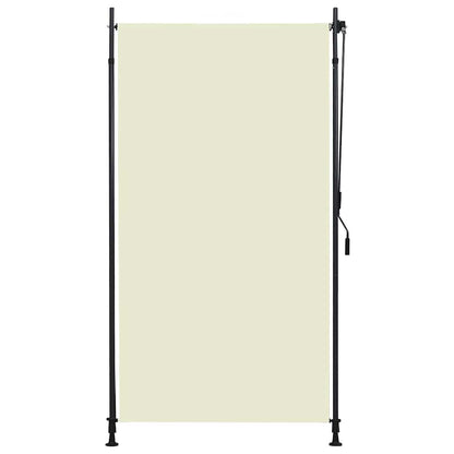 Outdoor Roller Blind 120x270 cm Cream