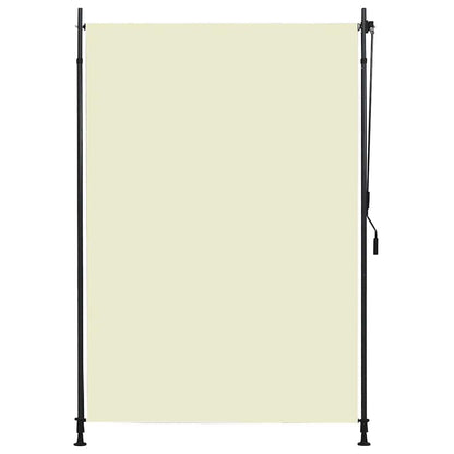 Outdoor Roller Blind 150x270 cm Cream
