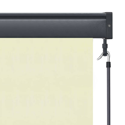Outdoor Roller Blind 60x250 cm Cream