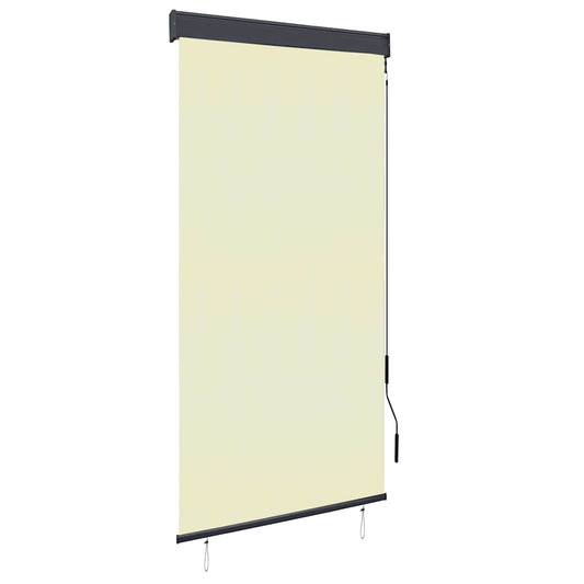 145959 vidaXL Outdoor Roller Blind 100x250 cm Cream