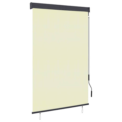 Outdoor Roller Blind 120x250 cm Cream