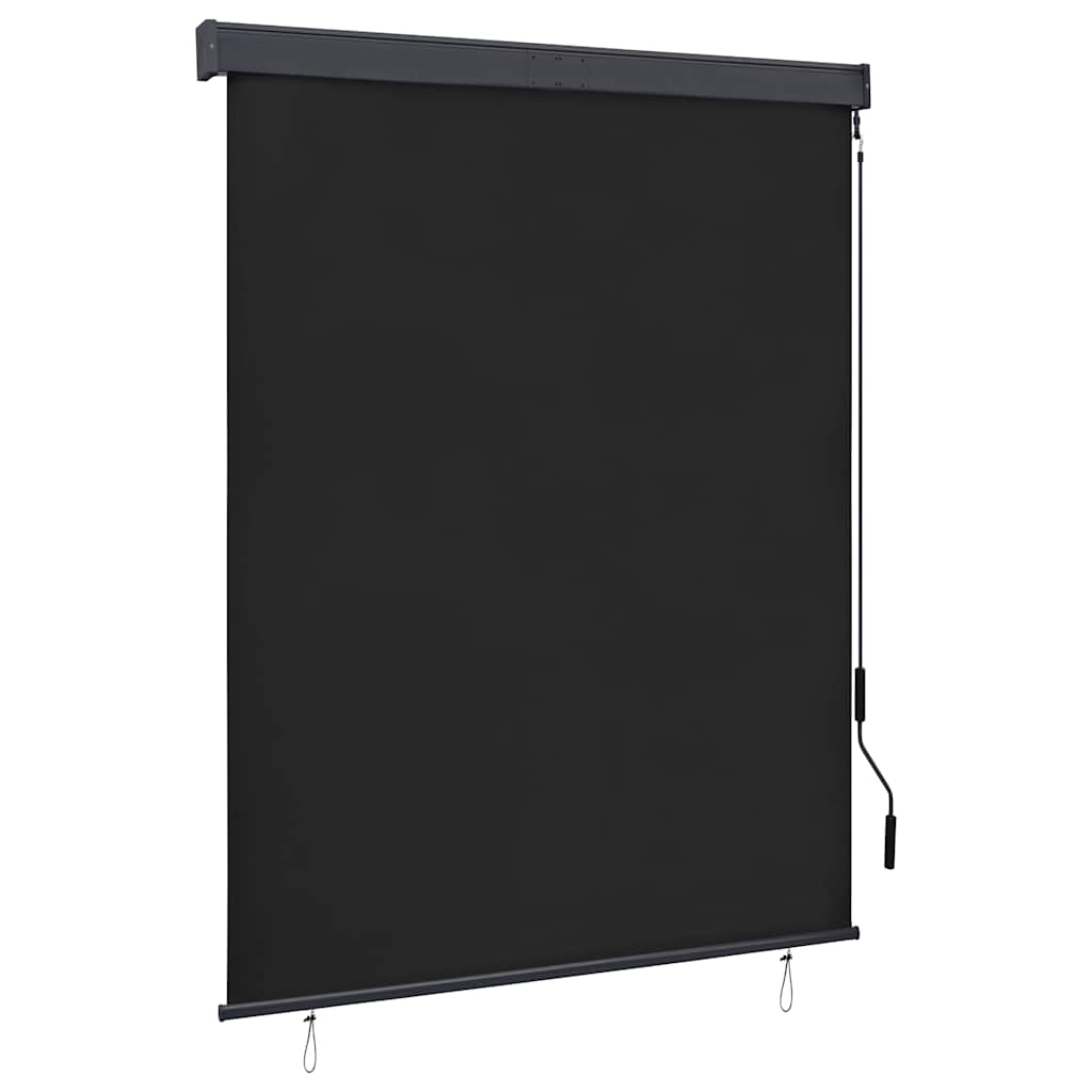 Roller Shade | Anthracite | Polyester with PA Coating | 140x250cm