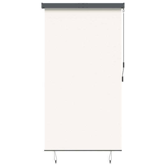 145971 vidaXL Outdoor Roller Blind 140x250 cm Cream
