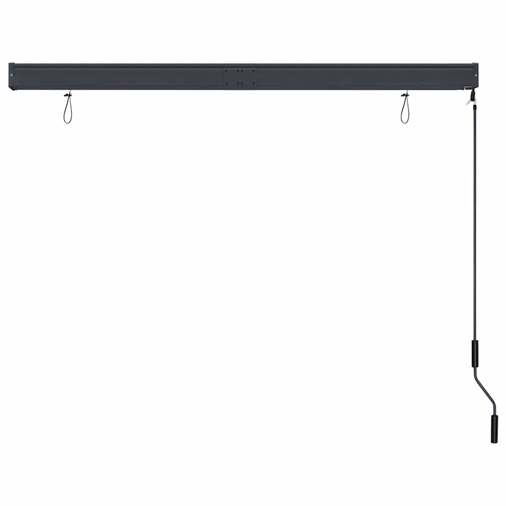 Outdoor Roller Blind 160x250 cm White and Orange
