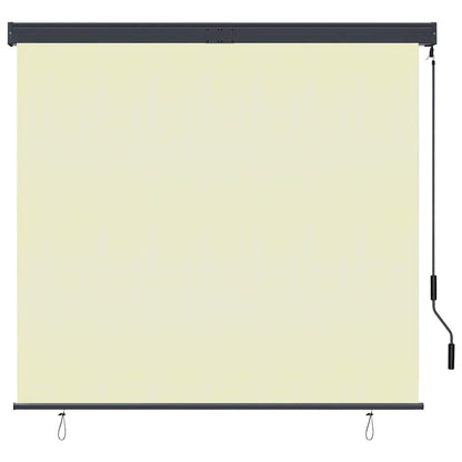 Roller Shade | Cream | Polyester, Aluminium, Steel | 160 x 250 cm