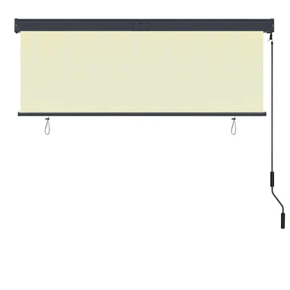 Roller Shade | Cream | Polyester, Aluminium, Steel | 160 x 250 cm