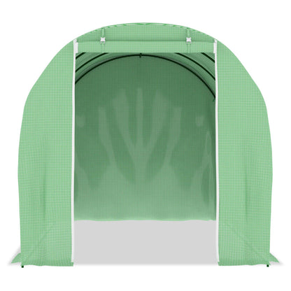 Greenhouse | Green | Polyethylene mesh fabric, Galvanised steel | 6.86 m²