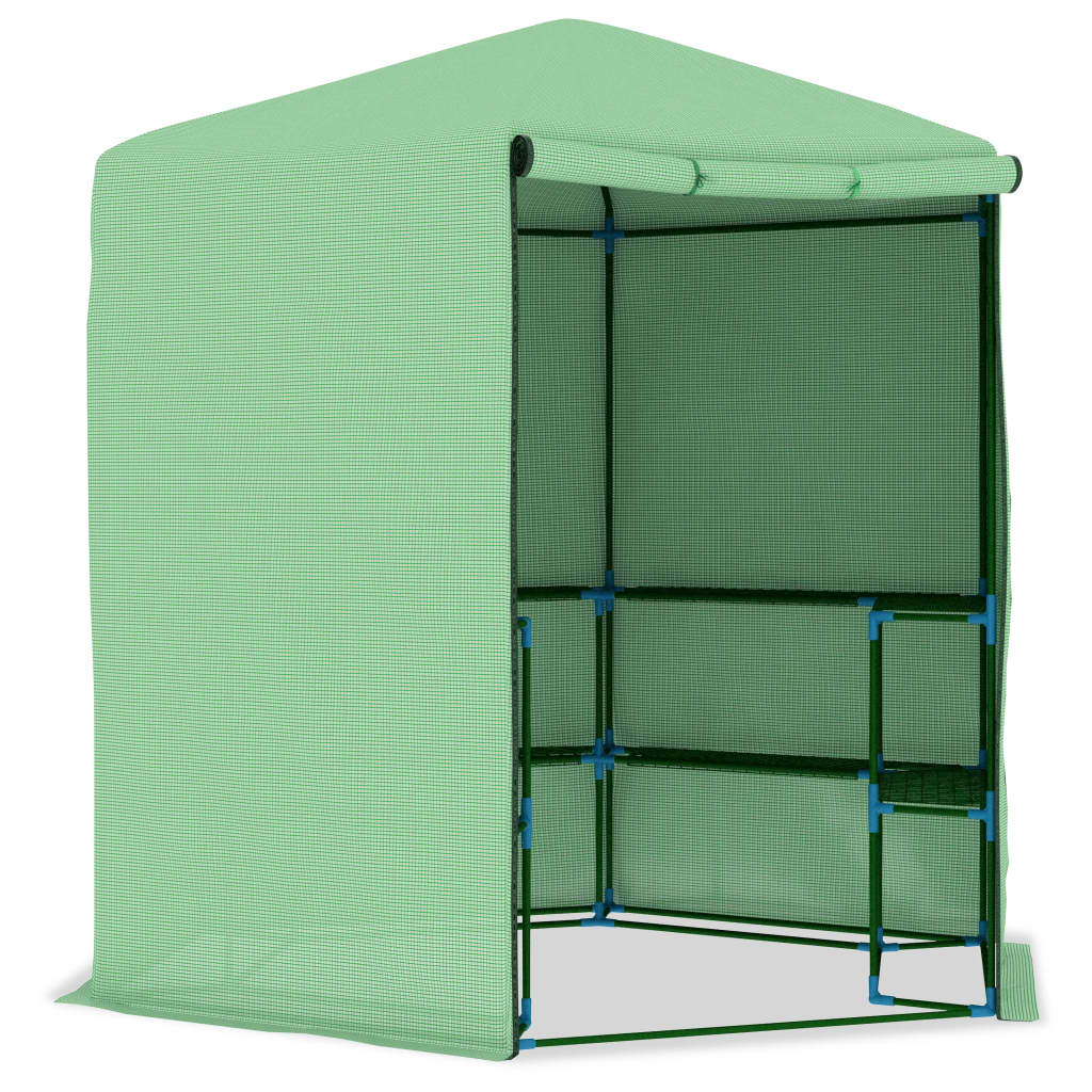 Greenhouse | Green | PE mesh fabric, powder-coated steel | 227x223 cm