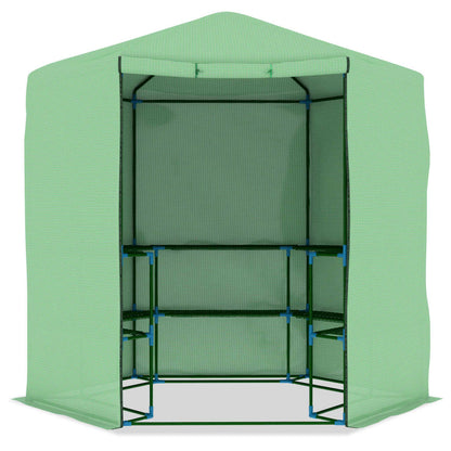 Greenhouse | Green | PE mesh fabric, powder-coated steel | 227x223 cm