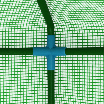 Greenhouse | Green | PE mesh fabric, powder-coated steel | 227x223 cm
