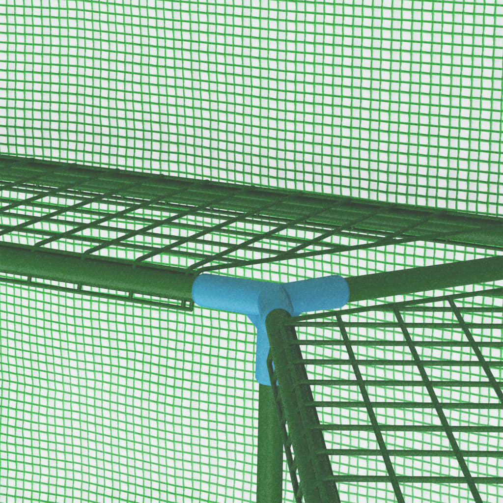 Greenhouse | Green | PE mesh fabric, powder-coated steel | 227x223 cm