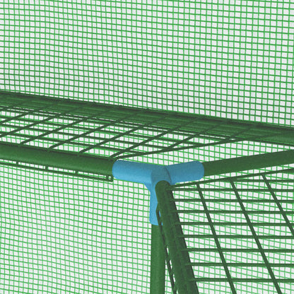 Greenhouse | Green | PE mesh fabric, powder-coated steel | 227x223 cm