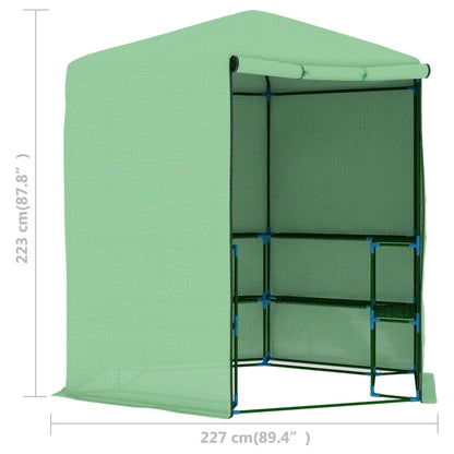Greenhouse | Green | PE mesh fabric, powder-coated steel | 227x223 cm