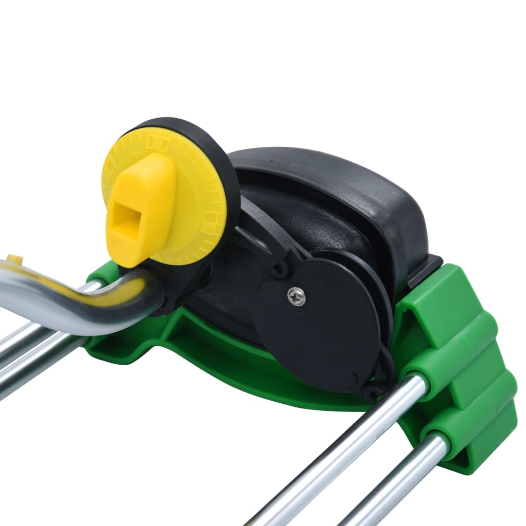 Oscillating Sprinkler | Green, Yellow, Silver | PP, Aluminium