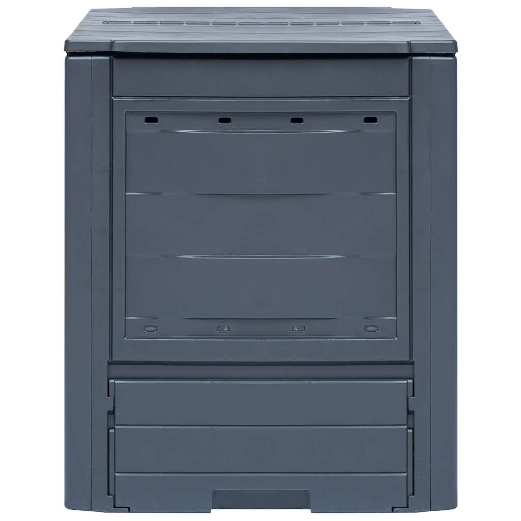 Garden Composters 3 pcs Grey 60x60x73cm 780 L