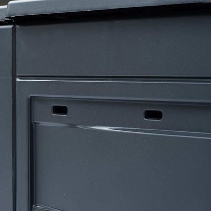 Garden Composters 3 pcs Grey 60x60x73cm 780 L