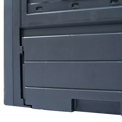 Garden Composters 3 pcs Grey 60x60x73cm 780 L