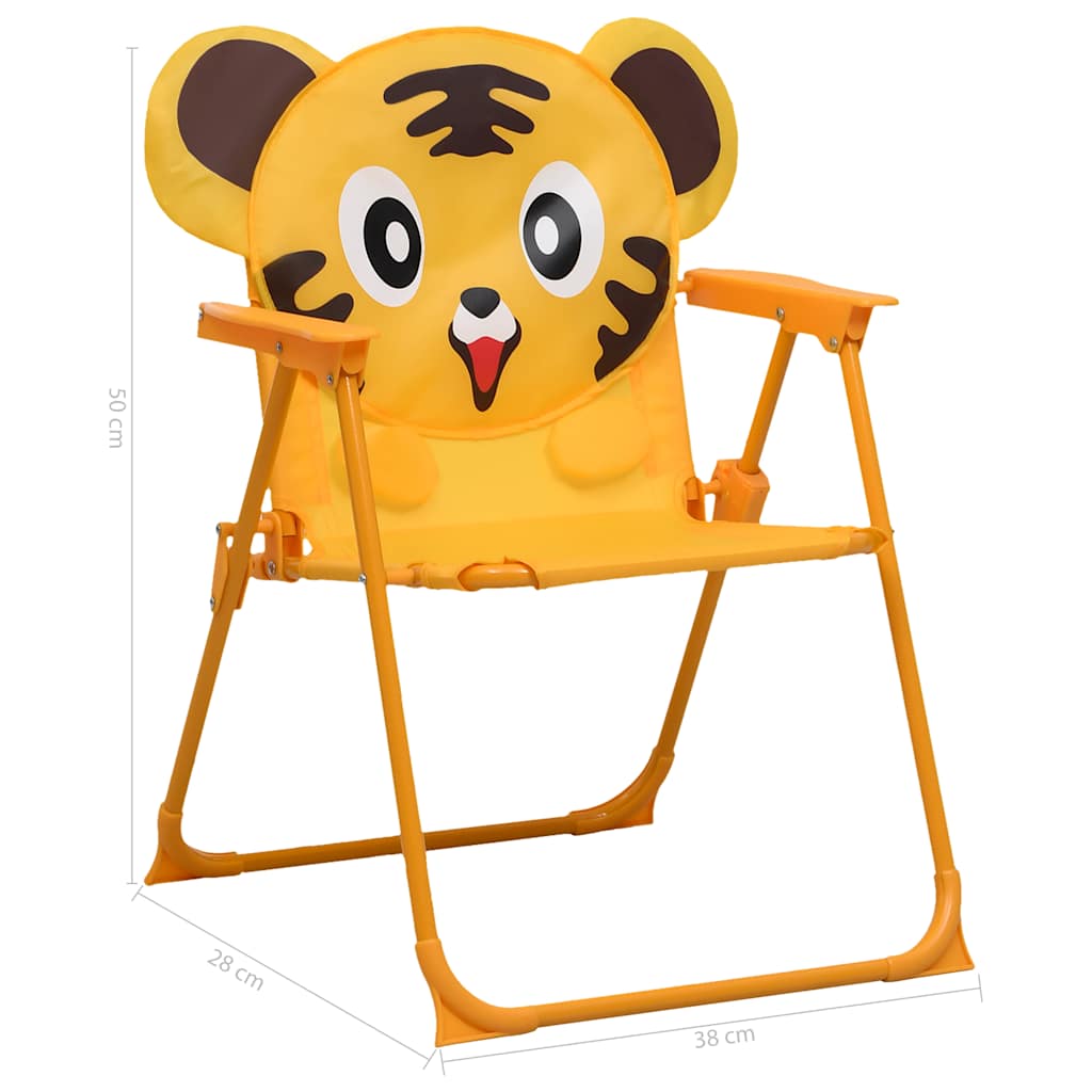 Garden Table And Chair | Yellow