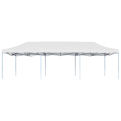 Folding Pop-up Party Tent 3x9 m White