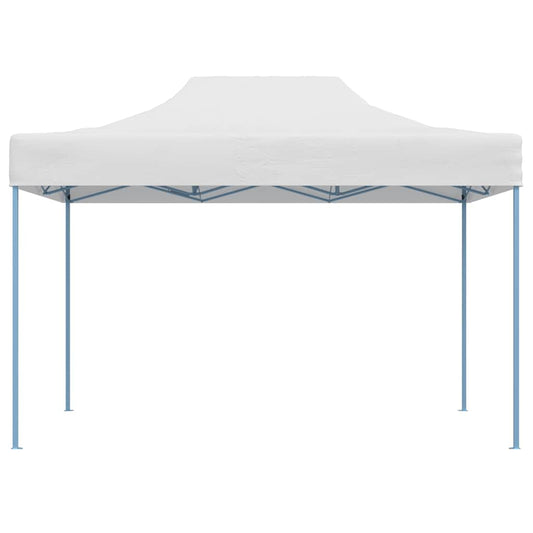 Professional Folding Party Tent 280x410x315 cm Steel White