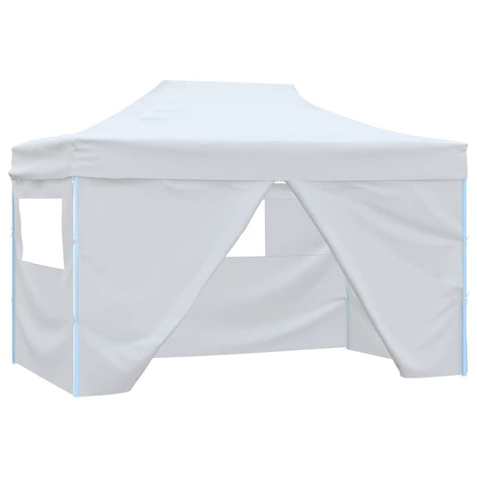 Party Tent | White | 600D Oxford fabric with PVC coating | 3x4 m