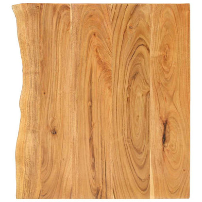 Bathroom Vanity Top Solid Acacia Wood 58x52x3,8 cm