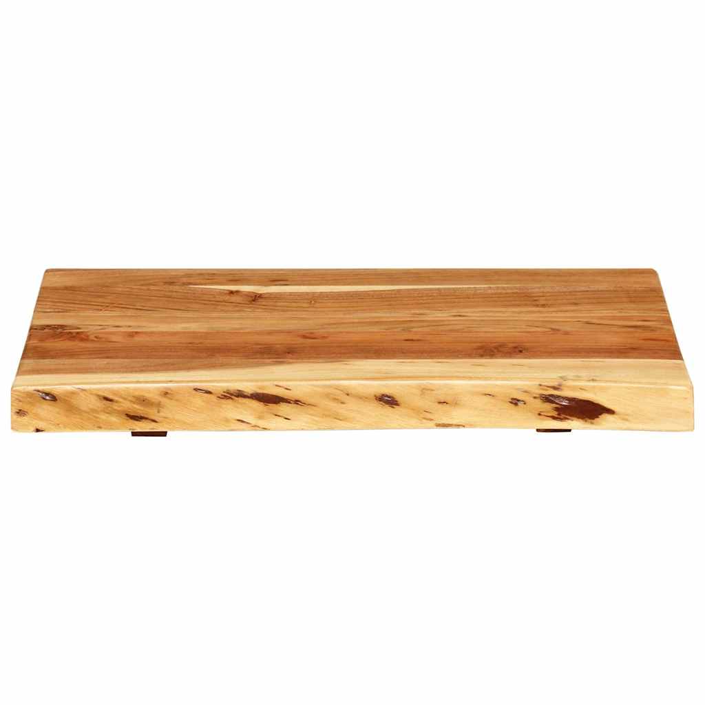 Bathroom Vanity Top Solid Acacia Wood 58x52x3,8 cm