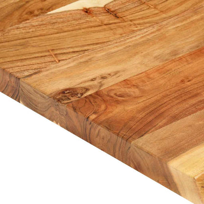 Bathroom Vanity Top Solid Acacia Wood 58x52x3,8 cm