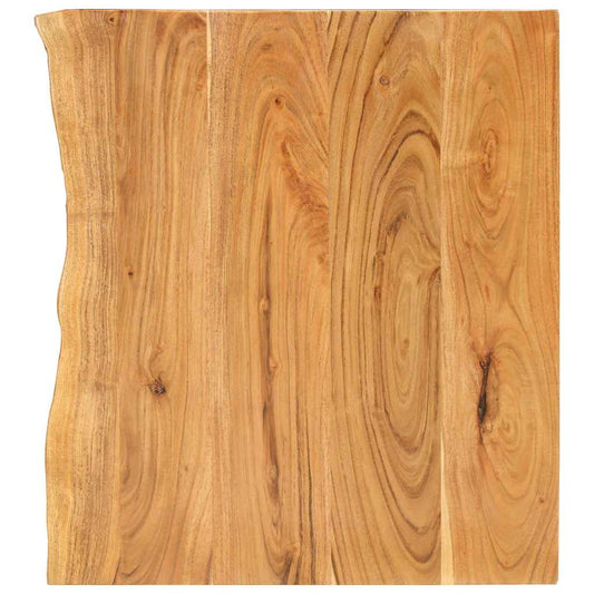 Bathroom Vanity Top Solid Acacia Wood 80x52x3,8 cm