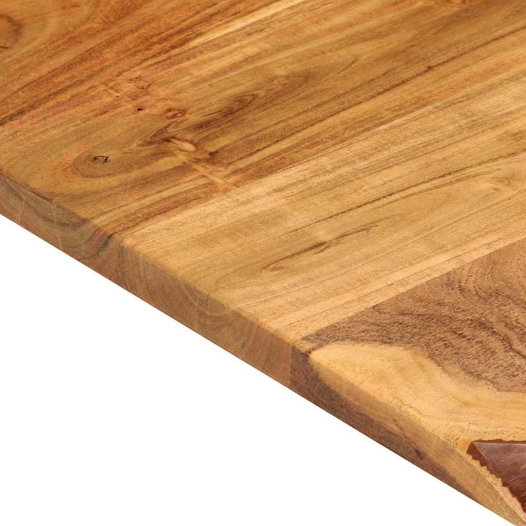 Bathroom Vanity Top Solid Acacia Wood 100x52x2,5 cm