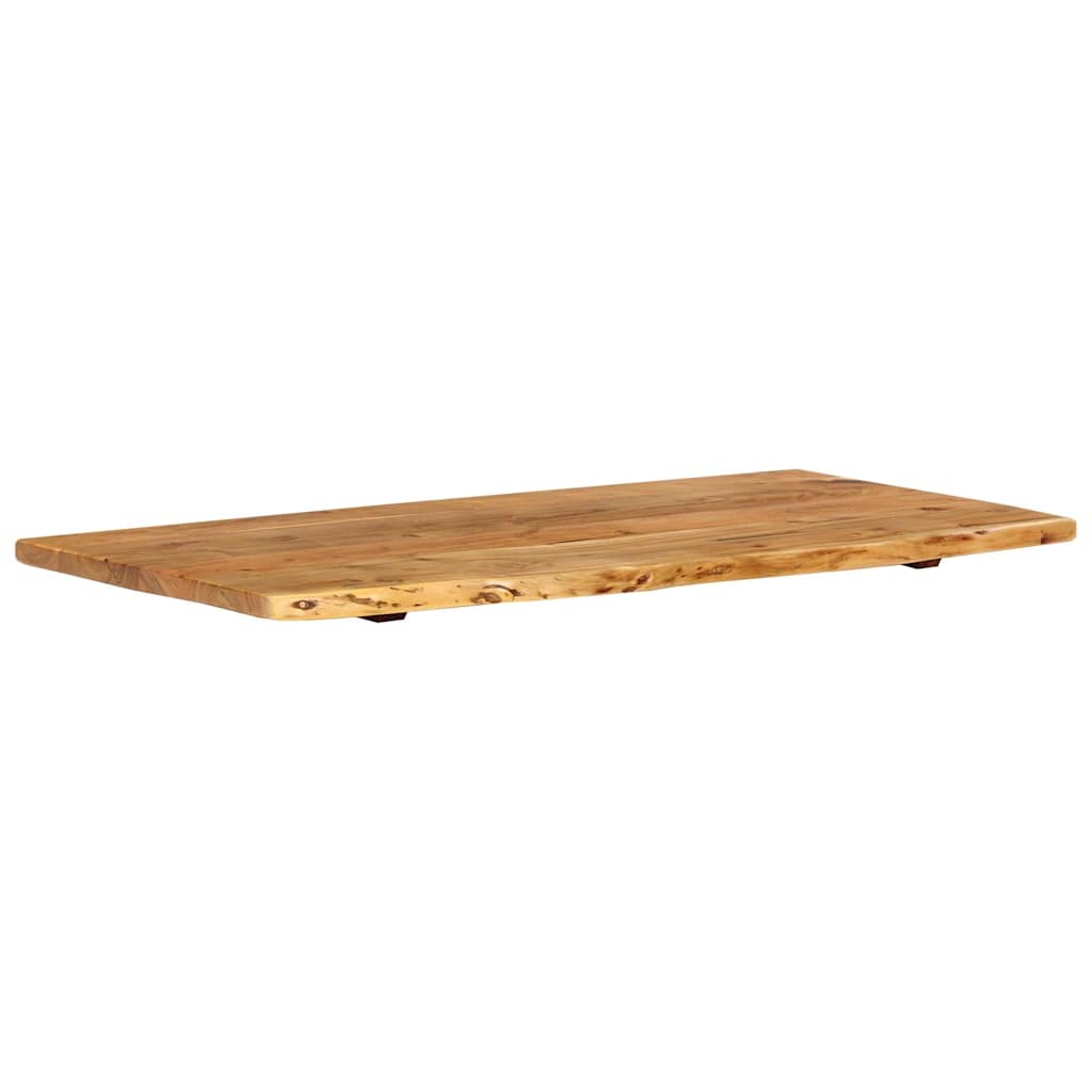 Bathroom Vanity Top Solid Acacia Wood 100x52x2,5 cm
