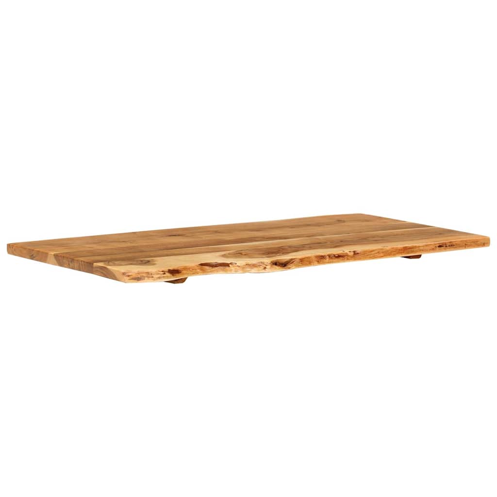 Bathroom Vanity Top Solid Acacia Wood 100x52x2,5 cm