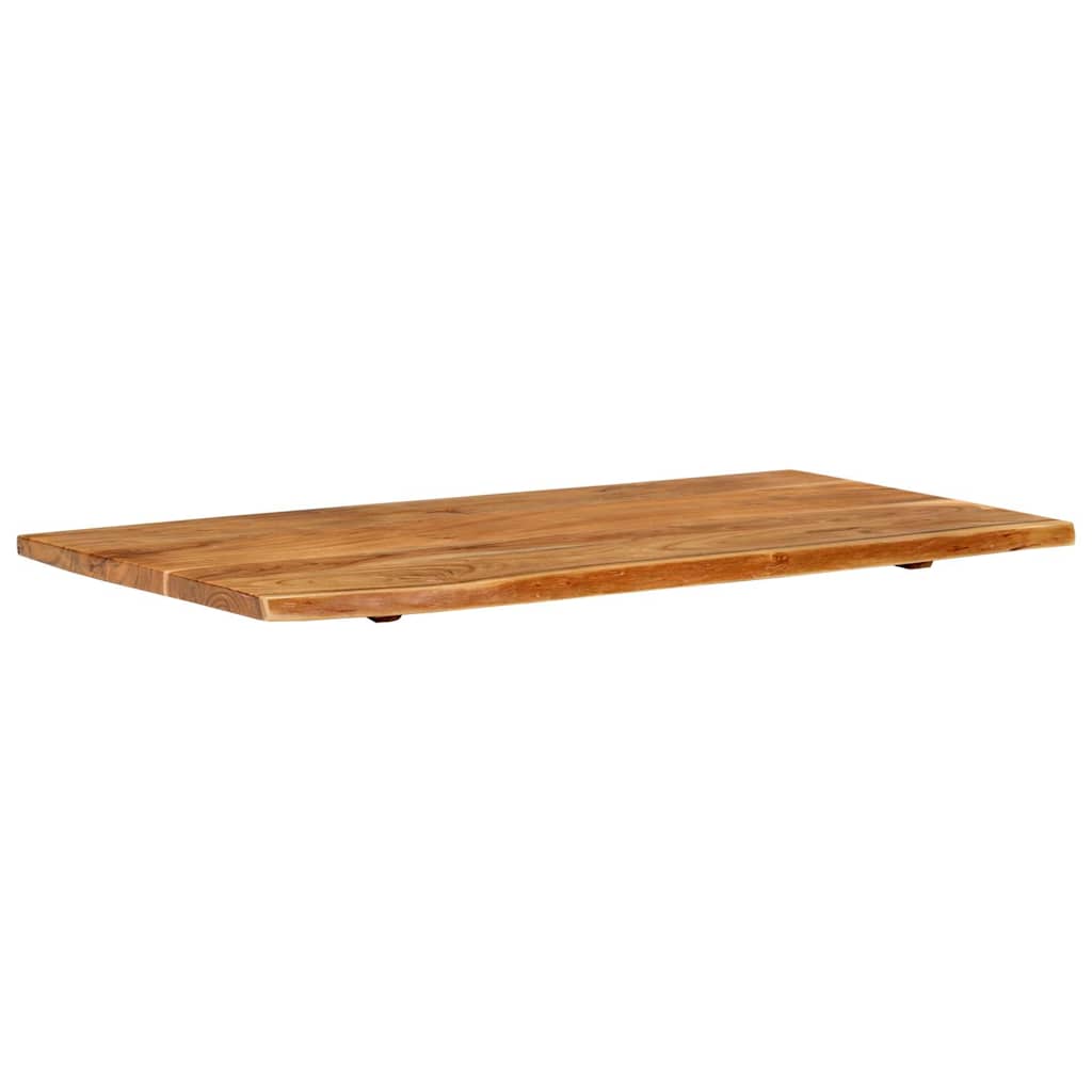 Bathroom Vanity Top Solid Acacia Wood 100x52x2,5 cm