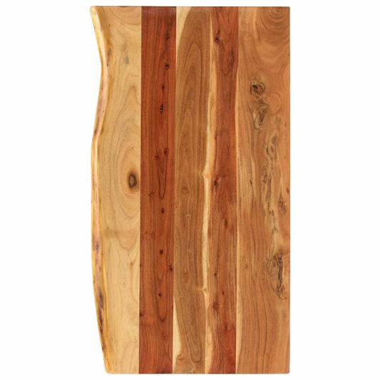 Bathroom Vanity Top Solid Acacia Wood 100x52x3,8 cm
