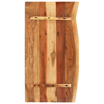 Bathroom Vanity Top Solid Acacia Wood 100x52x3,8 cm