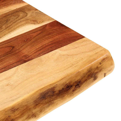 Bathroom Vanity Top Solid Acacia Wood 100x52x3,8 cm