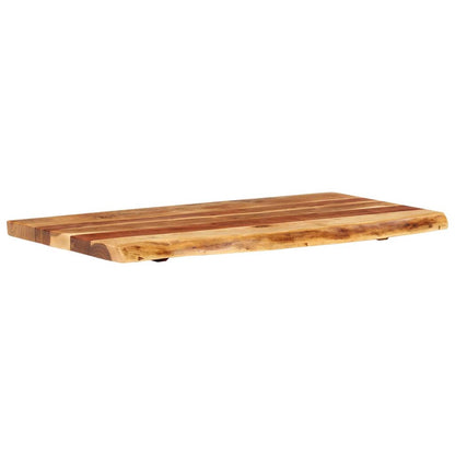 Bathroom Vanity Top Solid Acacia Wood 100x52x3,8 cm