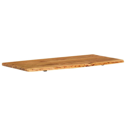 Bathroom Vanity Top Solid Acacia Wood 114x52x2,5 cm