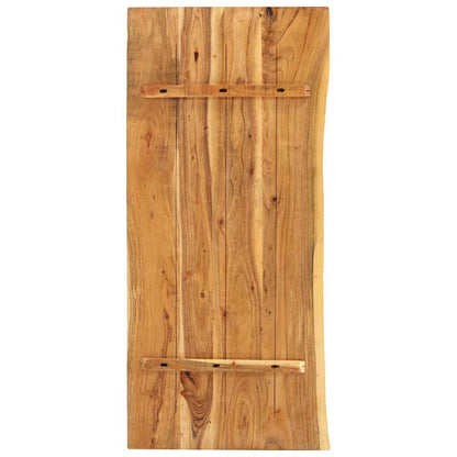 Bathroom Vanity Top Solid Acacia Wood 114x52x2,5 cm